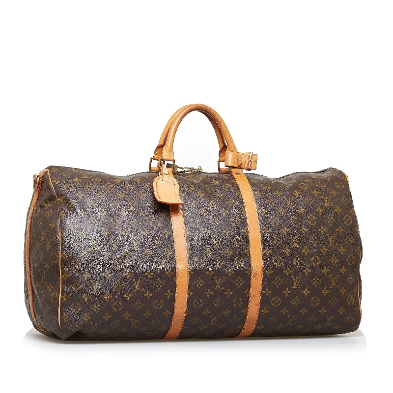 Louis Vuitton Monogram Keepall Bandouliere 60 (SHG-21A3sw)