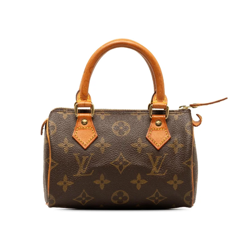 Louis Vuitton Monogram Mini HL Speedy (SHG-inNHL4)