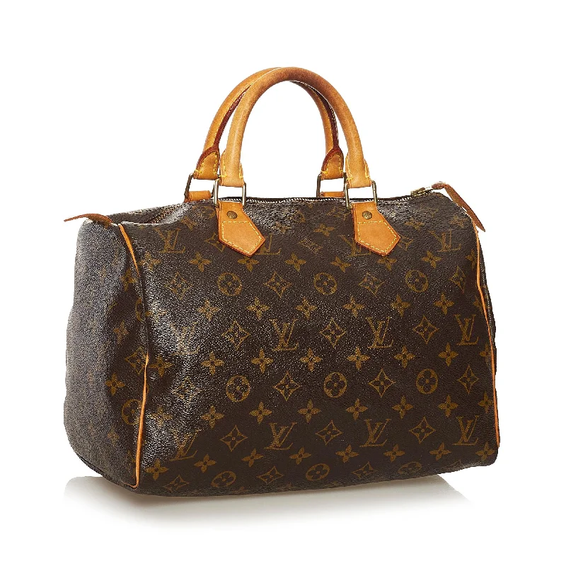 Louis Vuitton Monogram Speedy 30 (SHG-35169)