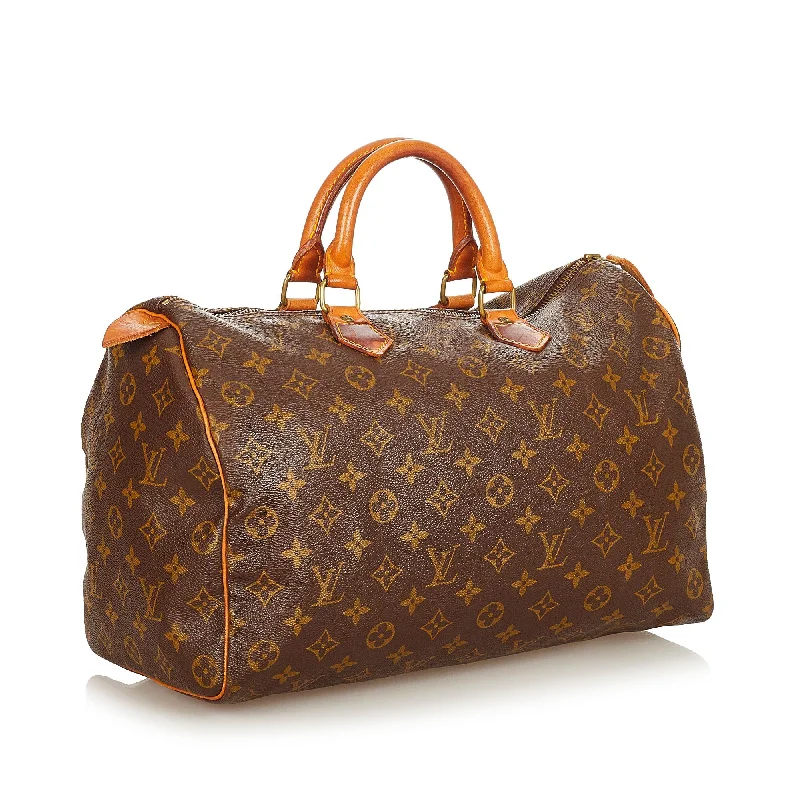 Louis Vuitton Monogram Speedy 35 (SHG-32561)