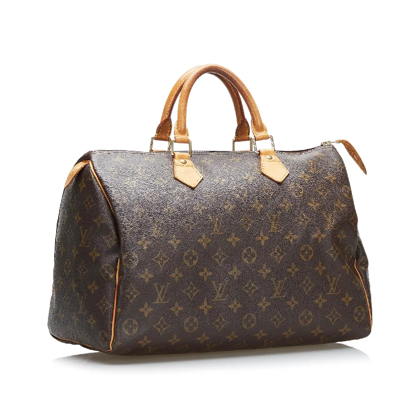 Louis Vuitton Monogram Speedy 35 (SHG-mcNS9U)