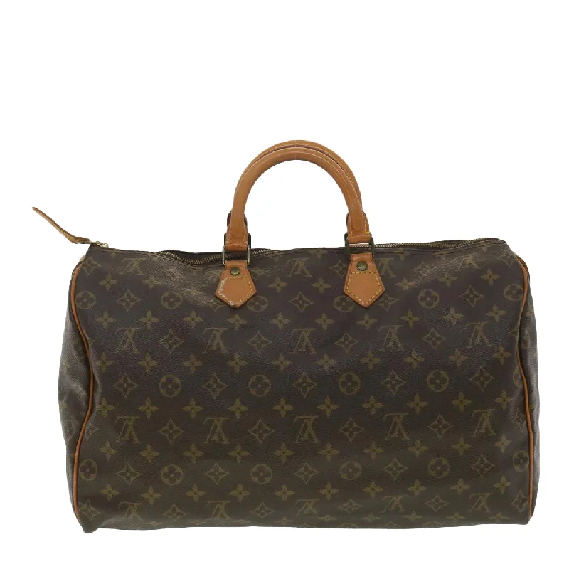 LOUIS VUITTON Monogram Speedy 40 Hand Bag M41522 LV Auth 37903