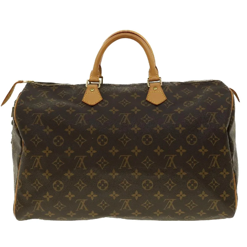 LOUIS VUITTON Monogram Speedy 40 Hand Bag M41522 LV Auth 40151