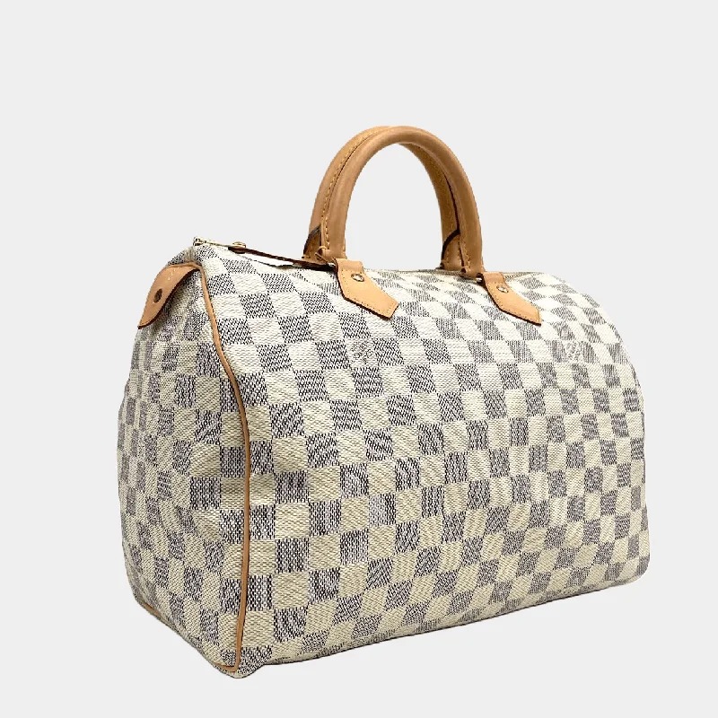 LOUIS VUITTON Speedy 30 Damier Azur