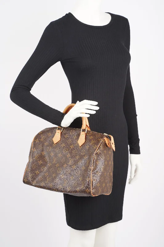 Louis Vuitton Womens Speedy Monogram 30