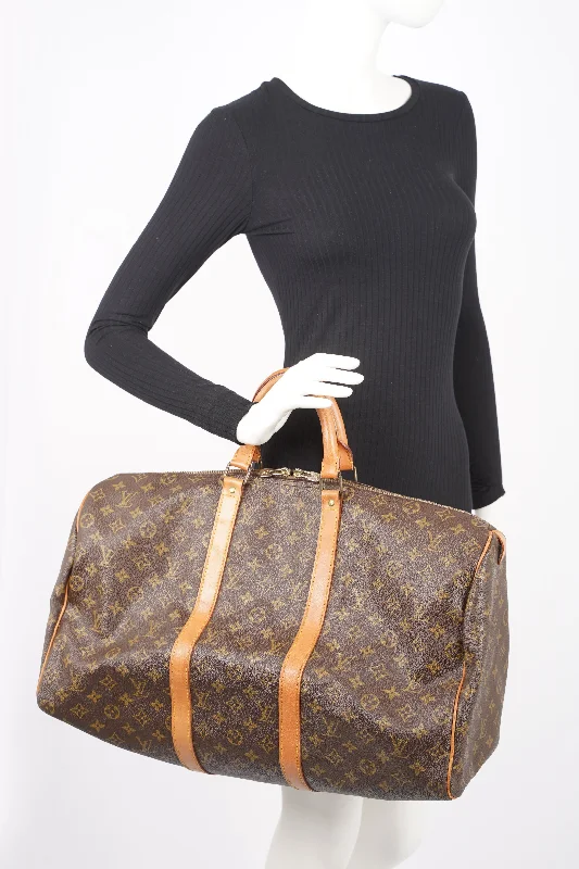 Louis Vuitton Womens Vintage Keepall Mongoram 50